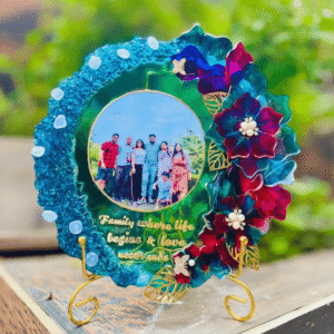 3D Flower Photo Frame