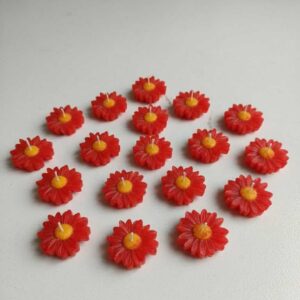 Daisy Flower Candle