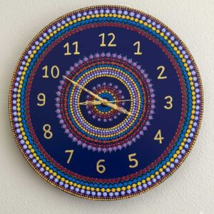 Dot Work Decorative Wall Clock