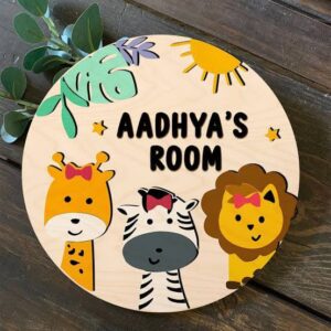 Name Plates for Kids Room