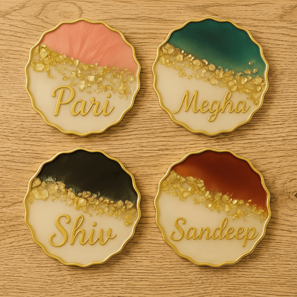 Personalized Name Coaster