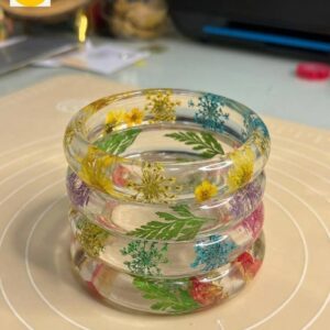 Resin bangles